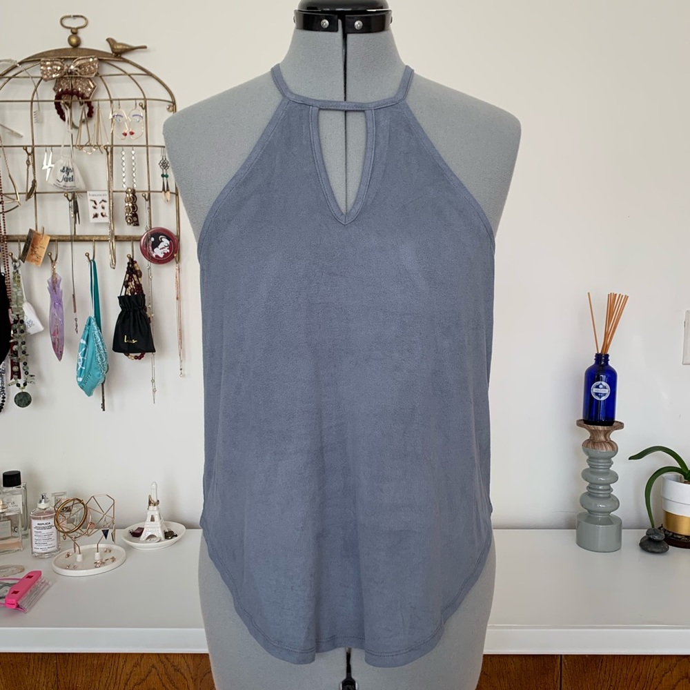 Altar’d State Livid Keyhole Halter Top